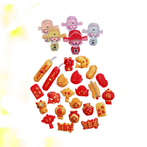 30 pièces perles de différentes couleurs accessoires pour enfants téléphone - Photo 1 sur 11