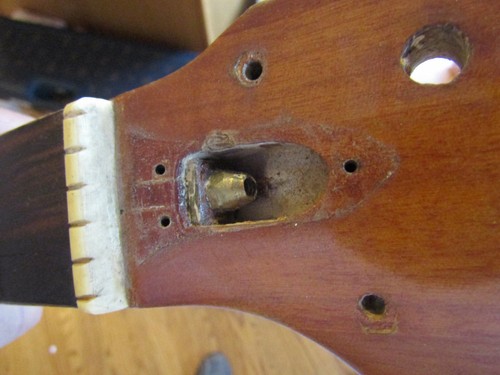 DOMINO ARCH TOP GUITAR NECK - 1967 MADE IN JAPAN by TEISCO / KAWAI - Picture 6 of 12