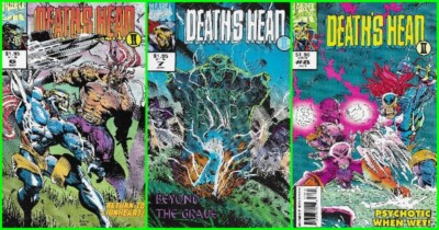 °DEATH'S HEAD Vol 2 #6 bis 8 BORGZ 'N The HOOD #1 bis 3 von 3° Marvel UK 1993