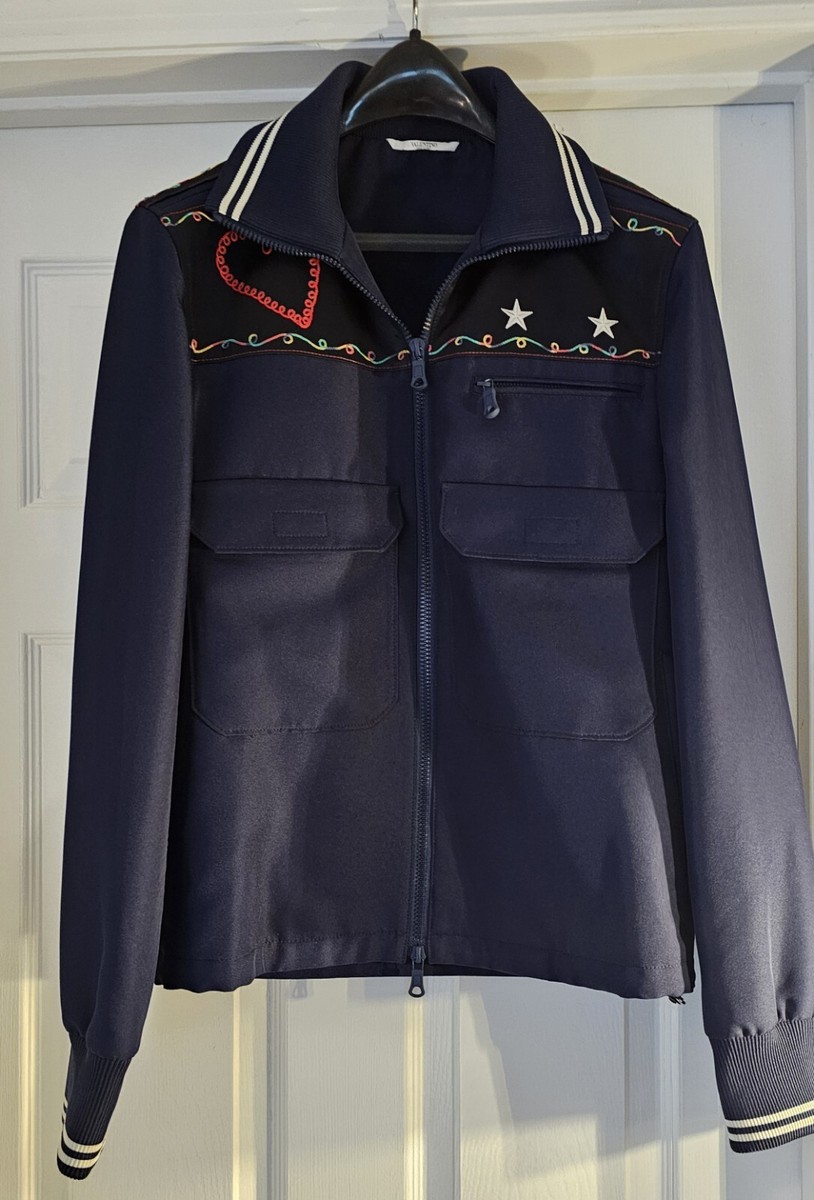 ジャケット Valentino Jackets $1995 Valentino S.P.A. Virtual Runner Jacket Navy Two-way