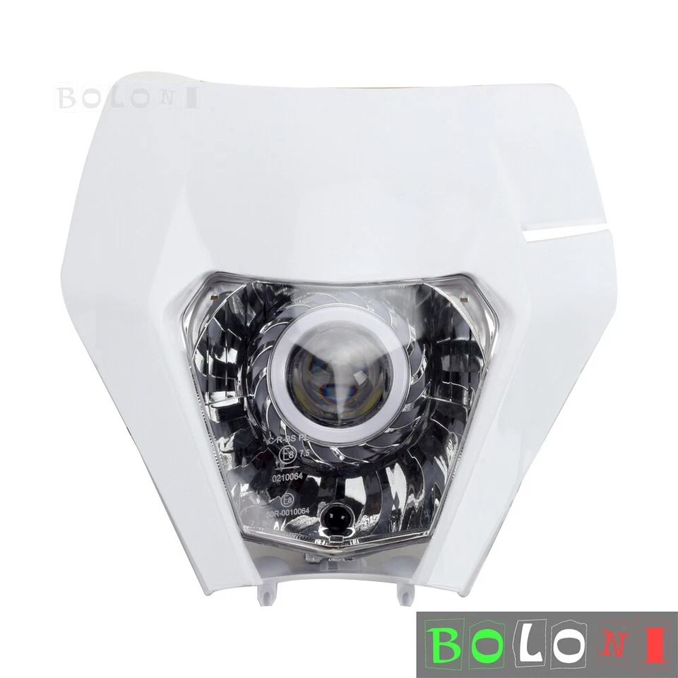 Faro LED Emark Motocross para KTM Honda CR CRF Kawasaki KX KLX 125 250 450 Foto 4 de 4