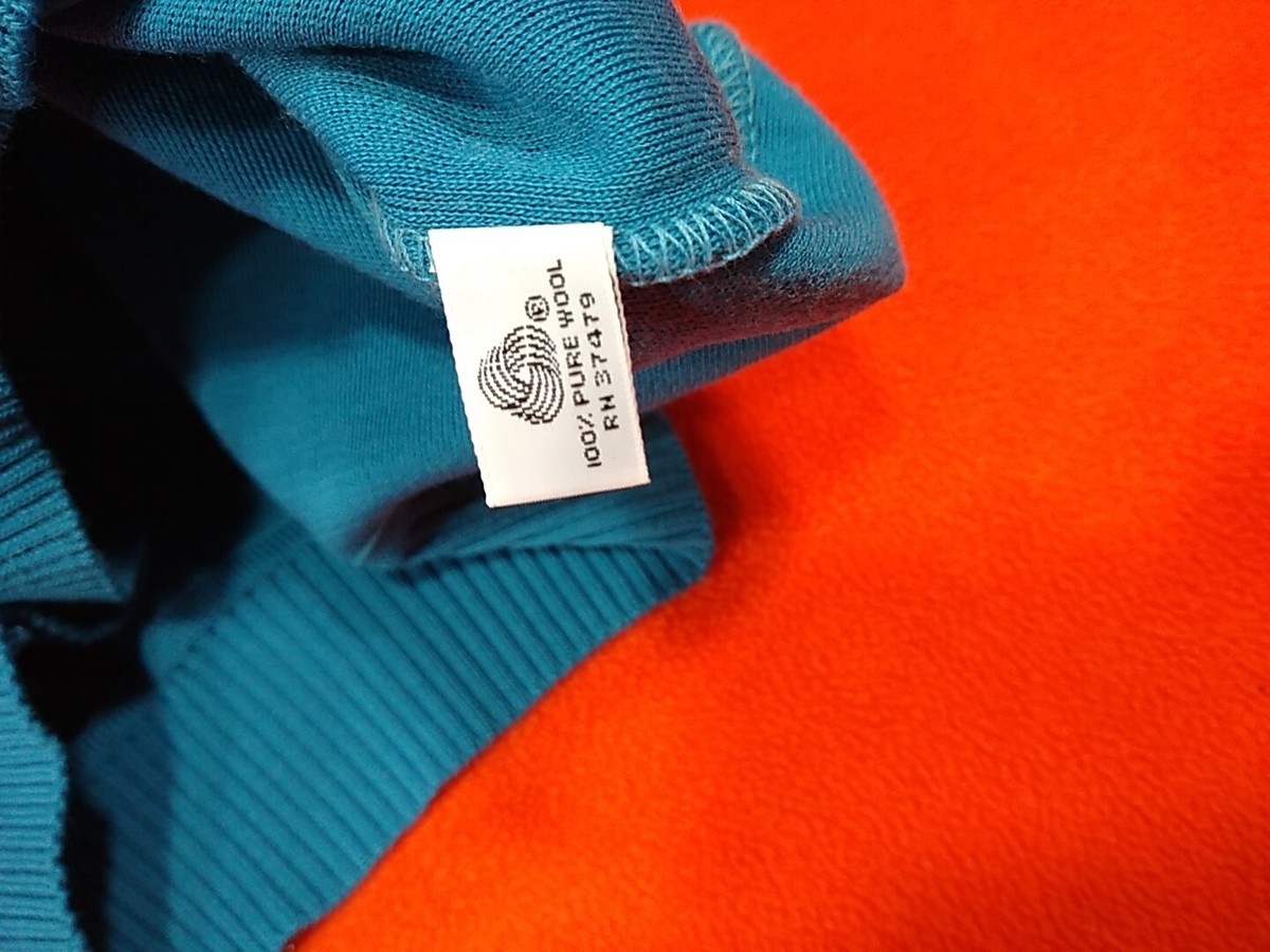 Vintage St. Croix Knits Men's V-Neck Merino Wool Sweater Aqua M | eBay
