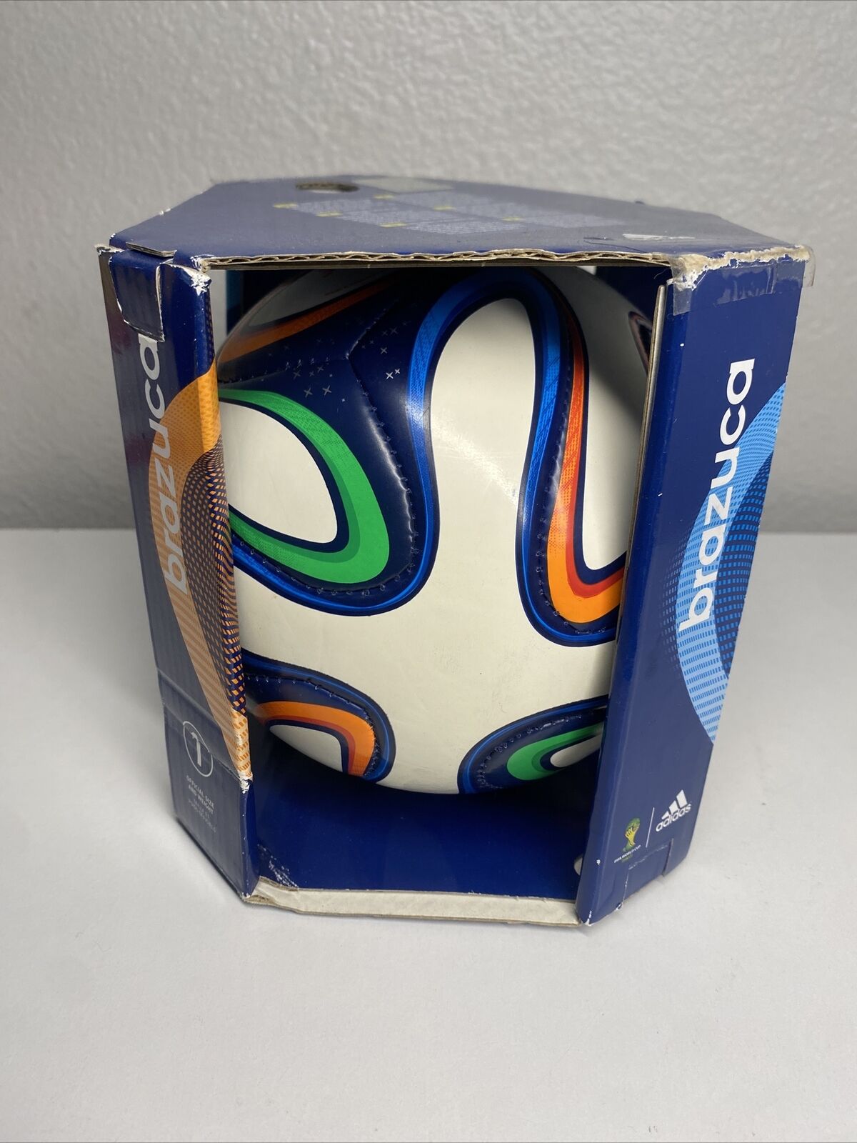 adidas Brazuca Mini Soccer Ball Br019255153 FIFA 2014 World Cup