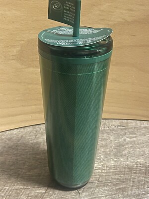 Starbucks Green Apron Cup Partners Only 2024 24oz Plastic Tumbler