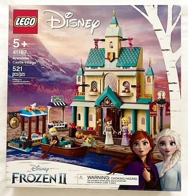 LEGO 41167 Disney Frozen II Arendelle Castle Village Building Kit 521 Pcs Sealed