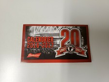 RS20 Quebec Remparts 2016/17 Minor Hockey Pocket Schedule - Budweiser