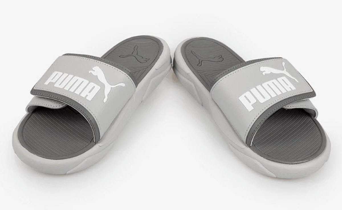 Puma men grey sandals deals