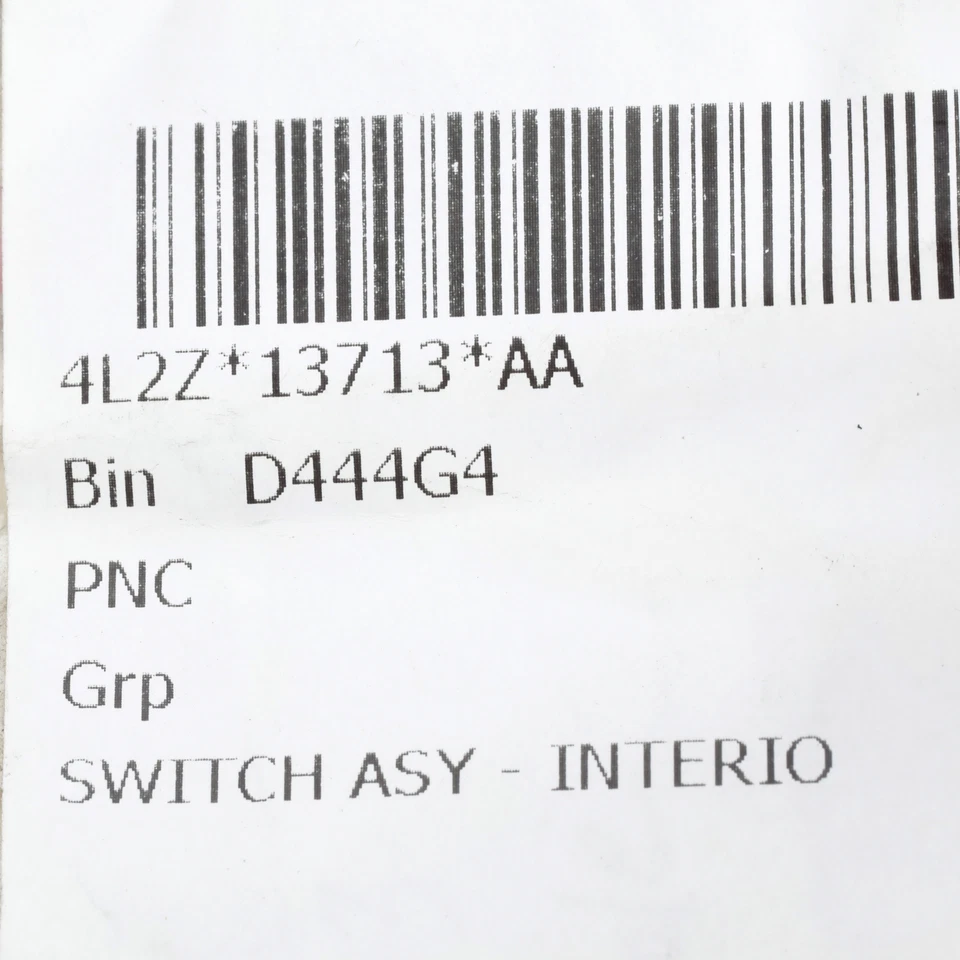 Interruptor de contacto de puerta de lámpara de cortesía Ford Mercury 2004-2014 OEM NUEVO 4L2Z13713AA Foto 4 de 4