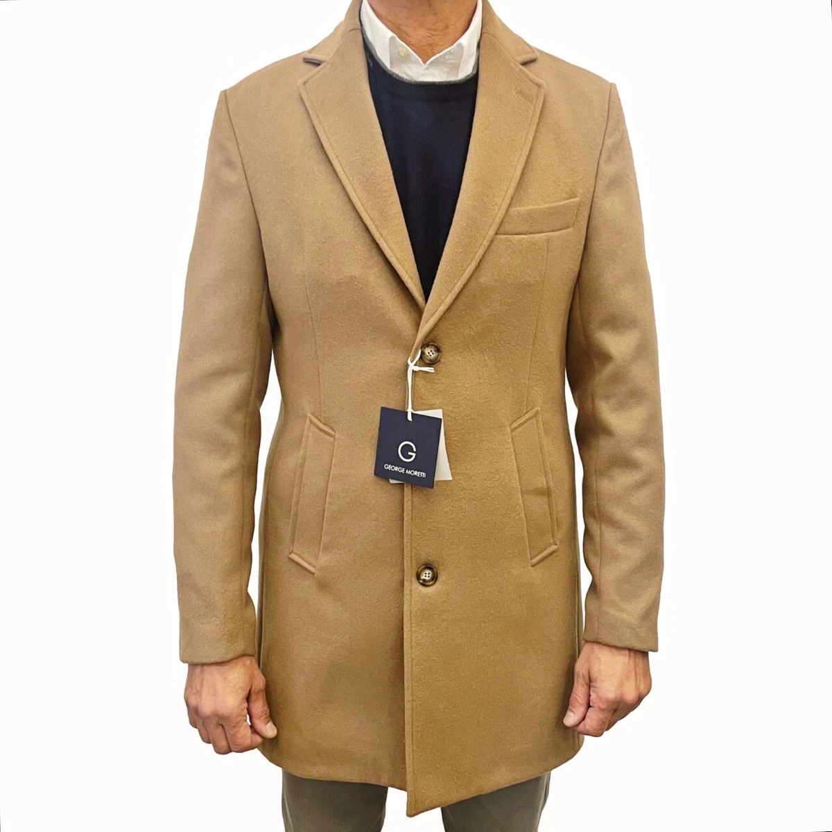 Parka Uomo Polytaslon Foderato Cappotto Antipioggia Uomo BlackRock 2, Con Cappuccio E Pile Interno, Nero Giacca Antipioggia Uomo Blackrock