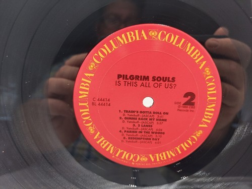 Pilgrim Souls Is This All Of Us? PROMO Columbia 1989 Ultrasonic Clean NM cVG+. - Picture 8 of 8