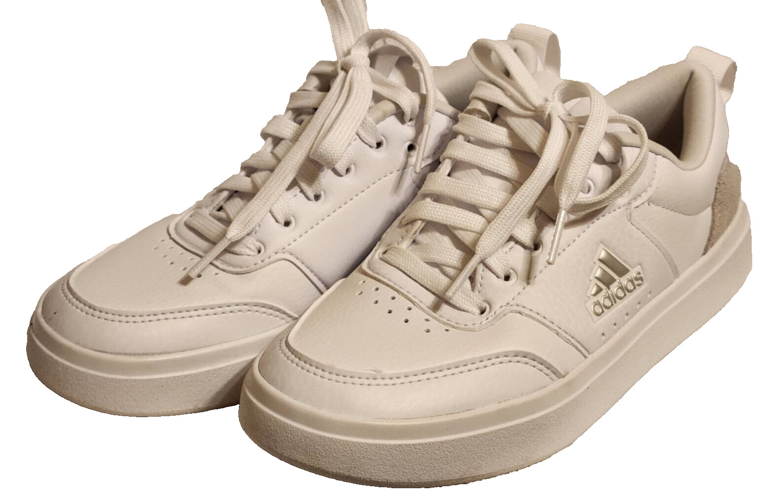 Adidas Women’s Park Street Low Top Sneakers White/Grey Size 6.0 M Adidas Women’s Park Street Low Top Sneakers White/Grey Size 6.0 M