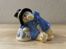 1976 PADDINGTON BEAR Eats An Apple Bone China Coalport England