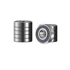 10Pcs 6203 2RS Double Rubber Sealed Steel Miniature Deep Groove Ball Bearings