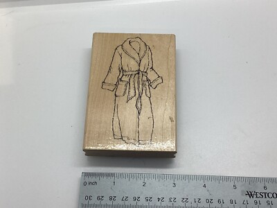 H4, Stampendous Rubber Stamp, Frans Fashions Cozy Comfort Robe