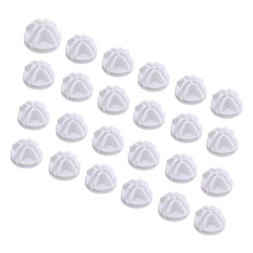 24pcs Wire Cube Plastic Connectors for Cube Storage Modular Closet Organizer 