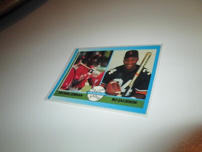 Michael Jordan Major League Prospects  Bo Jackson    1989 -90