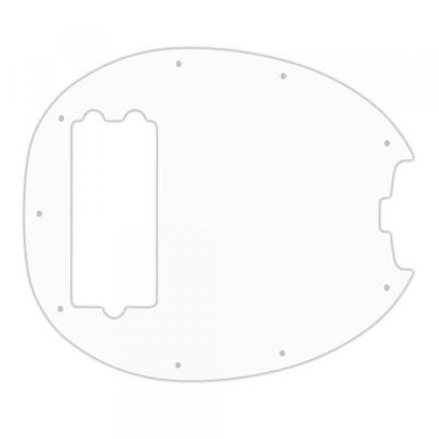 US PICKGUARD für MUSICMAN  OLD SMOOTHIE 40th A. STINGRAY  BASS 3Ply PG WHITE WBW