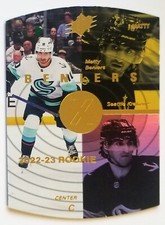 2022-23 UD Extended Matty Beniers GOLD 1997-98 SPx Retro RC 36/50 Seattle SPX-47