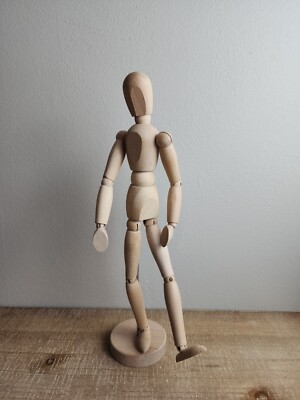 IKEA Gestalta 21576 Wood Human Figure with Stand Mannequin Art Model Drawings 