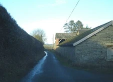 Photo 6x4 Farm buildings at Bedstone The last buildings in the village as c2008