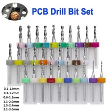 0.1-3.0mm Tungsten Carbide Micro Mini Drill Bits for PCB CNC Dremel Rotary Tools