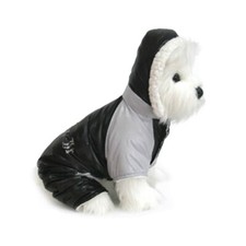 Doggie Design Dog Snowsuit Ruffin It Black