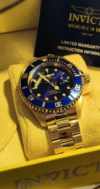 Invicta Pro Diver Automatic Blue Dial 