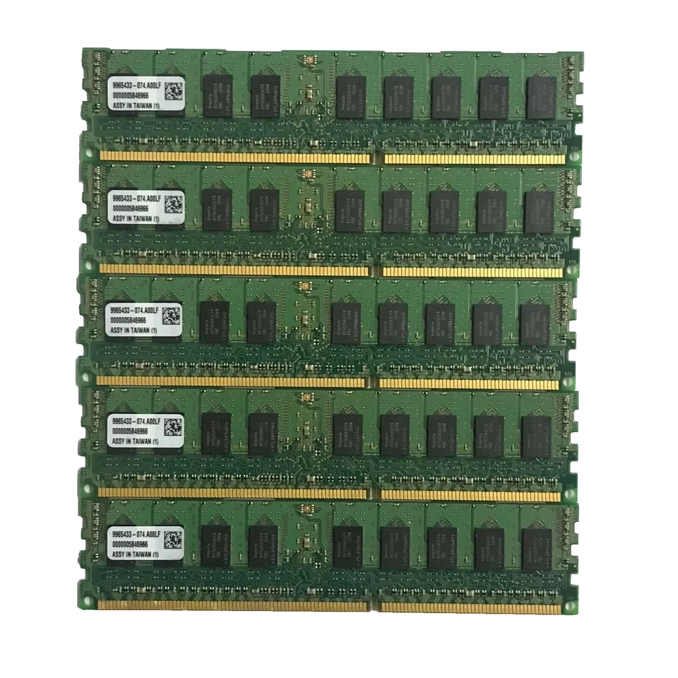 LOT OF5 Kingston 20GB (5x4GB) RAM PC3-12800DDR3-1600 Desktop SDRAM KTH-PL313S/4G - Image 3 of 3