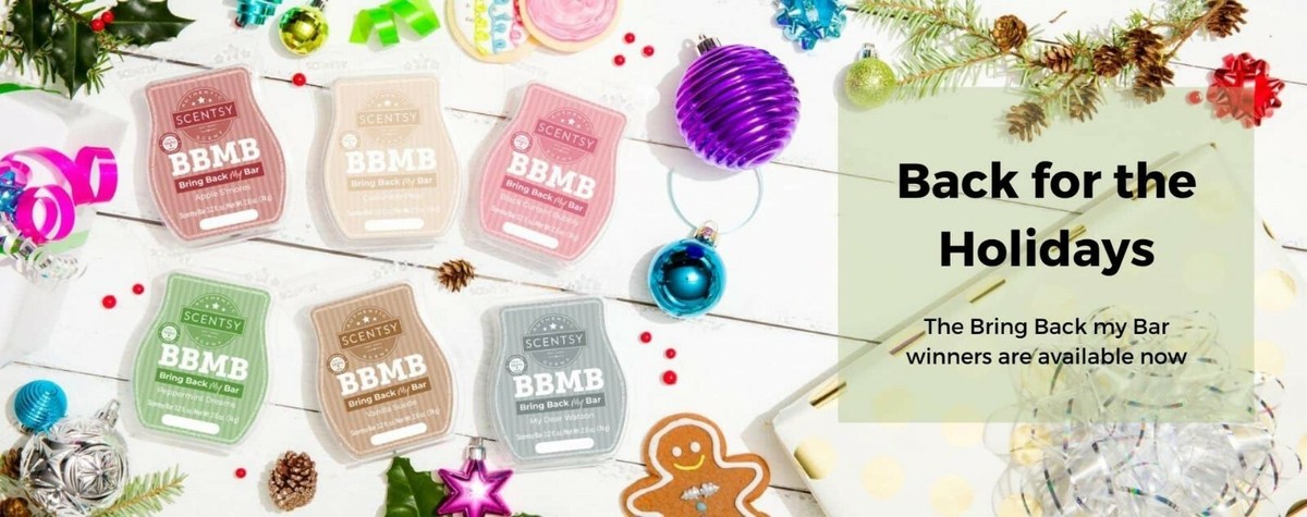 Scentsy Wax 2020/2021 Winter Bring Back My Bar BBMB NEW