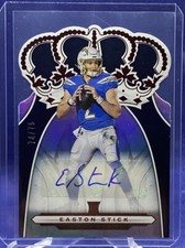 Easton Stick Rookie Auto Red 74/75 2019 Panini Chronicles Crown Royale CR-34 RC