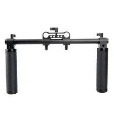 NICEYRIG Leather Handle Grip with 15mm Rod Clamp for DSLR Camera Shoulder Rig