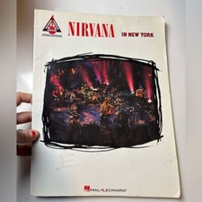 NIRVANA Unplugged In New York Guitar Tab Book 1995 By GUITAR RECORDED VERSIONS