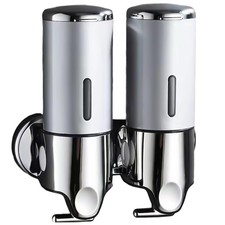 Double Grid Soap Shower Lotion Dispensers Bottle Pressing Shampoo Shower Gel Box