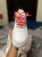 Nike Air Force 1 x Supreme Low Box Logo - White for Sale