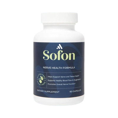 Sofon Capsules   All Natural Super Nerve Health Support - 60 Caps
