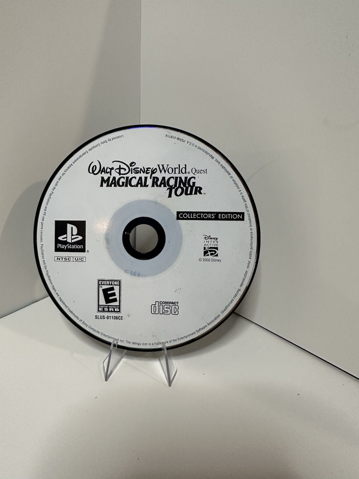 Walt Disney World Magical Racing Tour PS1 Collectors Edition Tested Working Rare