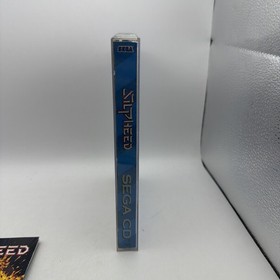 Silpheed (Sega CD, 1993) CIB w/ Reg Card PROFESSIONALLY RESURFACED WORKING