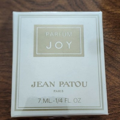 JEAN PATOU JOY Parfum 7ml/0.23oz Splash Vintage 1103 Discontinued Sealed In Box
