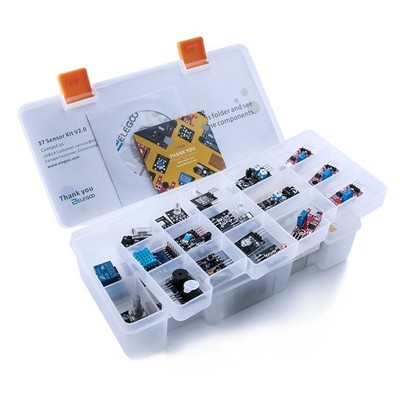 ELEGOO Upgrade 37 in 1 Sensor Module Kit mit Tutorial kompatibel mit Arduino