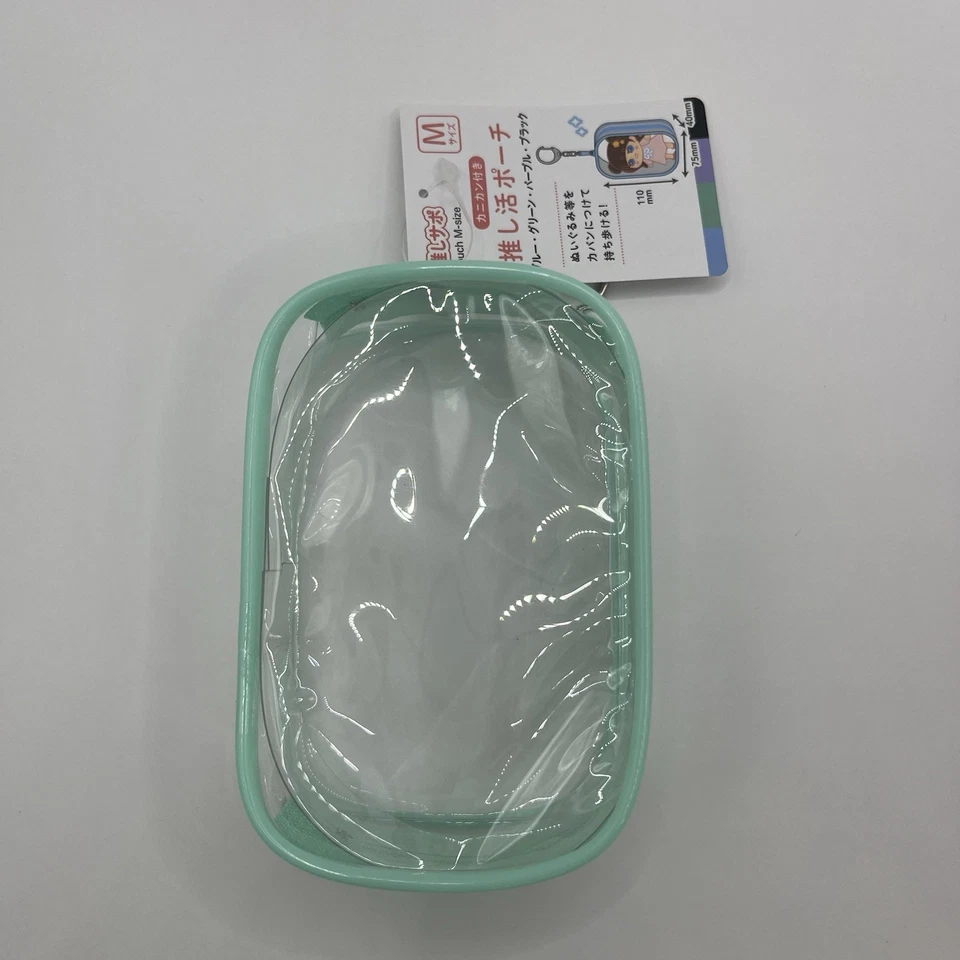 Seria Plush Clear Pouch Oshikatsu Pouch Set of 6 Japan Exclusive M Size - Image 4 of 4
