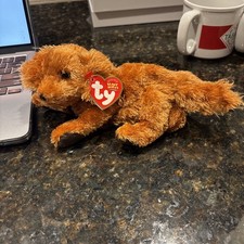 Ty Beanie Baby - FITZ the Irish Setter Dog 8" Plush Stuffed Animal Toy 2004