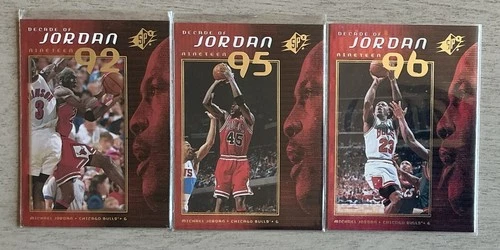 1999-00 SPx - Decade of Jordan Michael Jordan 3 Card Lot