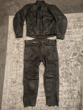 Scott Leathers Dominator Motorcycle Jacket Black