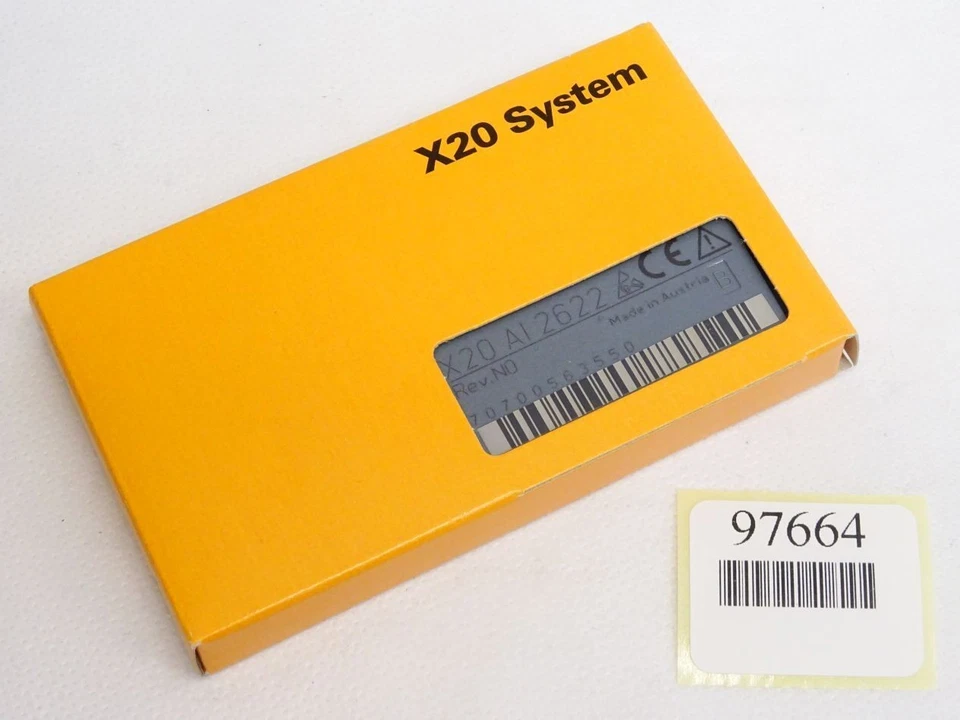 B&R X20 AI 2622 X20AI2622 Rev.N0 2 analoge Eingänge / Neu OVP - Bild 1 von 1