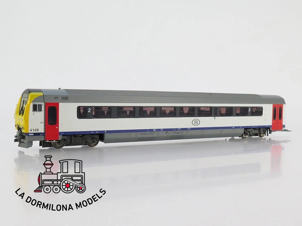 FP1770 H0 =DC MEHANO UNIDAD DE TREN en DOBLE COMPOSICION 4148 4141 SNCB - S/C - Imagen 2 de 4