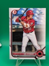 Sal Stewart 2022 Bowman Draft First Bowman Paper Cincinnati Reds
