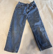 Vintage Levi's 326 Relaxed Jeans Boys Size 6 Regular Blue Comfort Waistband