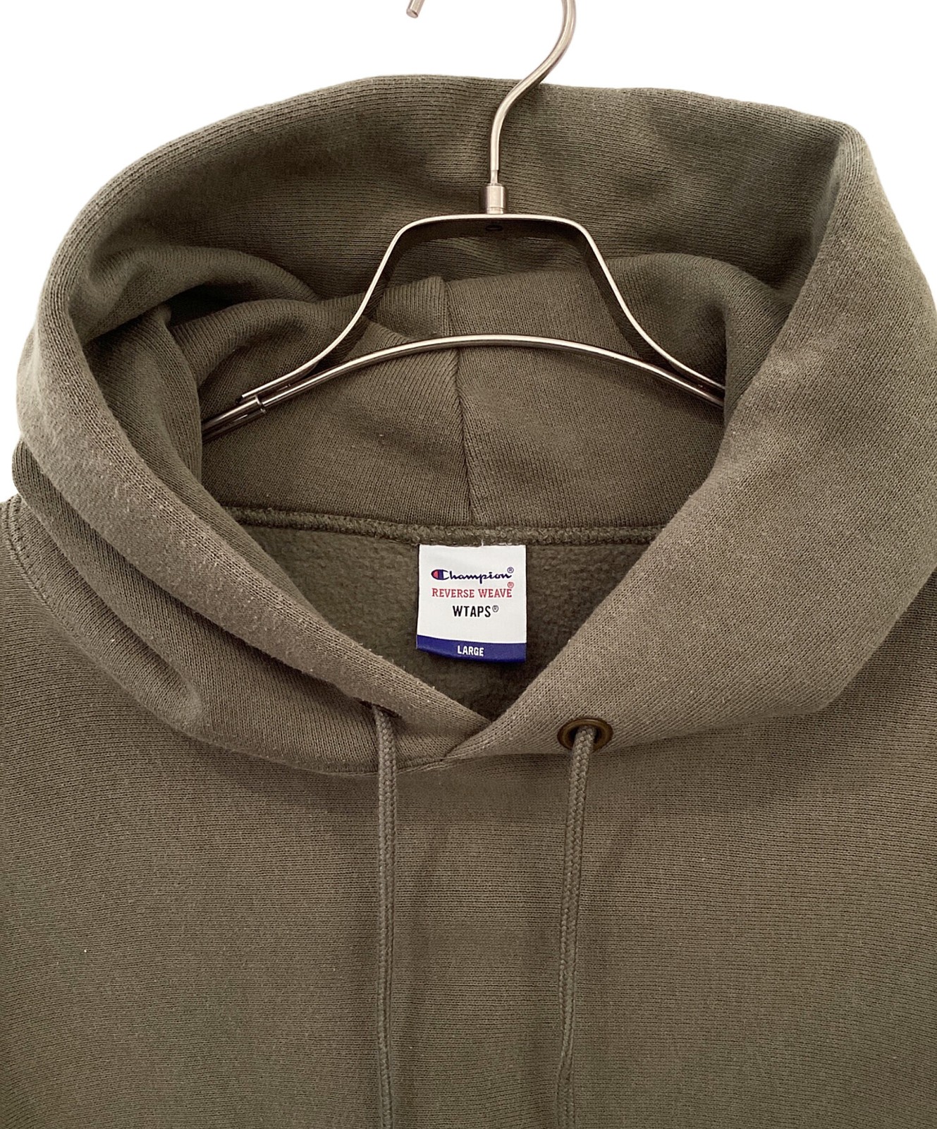 Champion REVERSE WEAVE × WTAPS pullover hoodie Si… - image 3