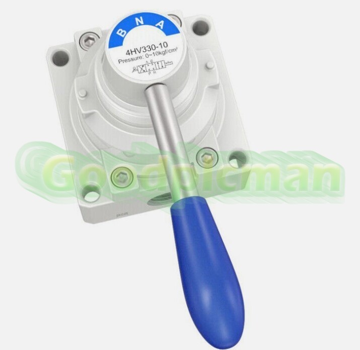 1X Air Hand Manual Switching Valve 4HV330-10 Pneumatic 3/8
