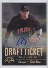 2011 Playoff Contenders Draft Tickets Signatures Daniel Vogelbach Dan Auto 0t3